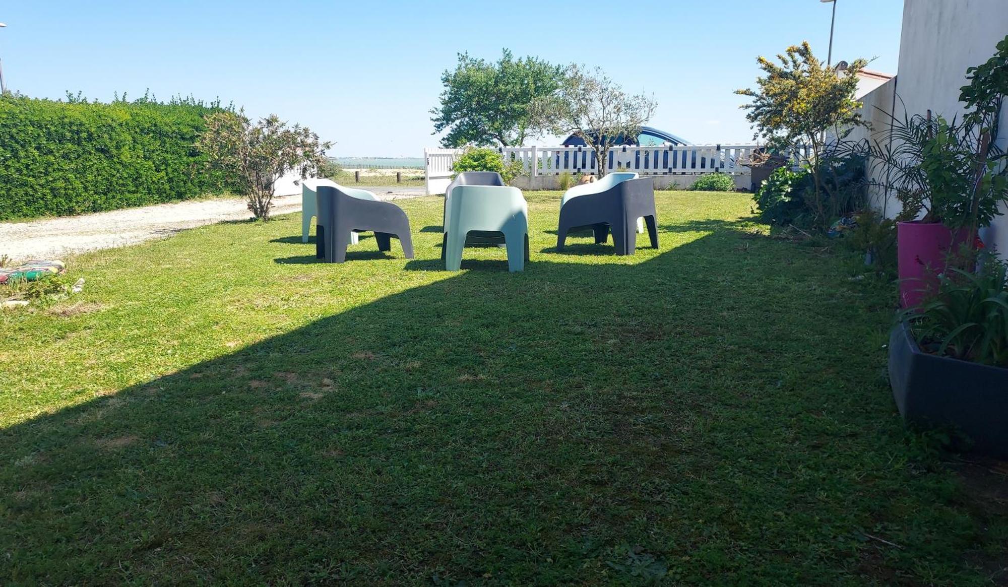 Maison Face A La Mer Rivedoux-Plage Luaran gambar