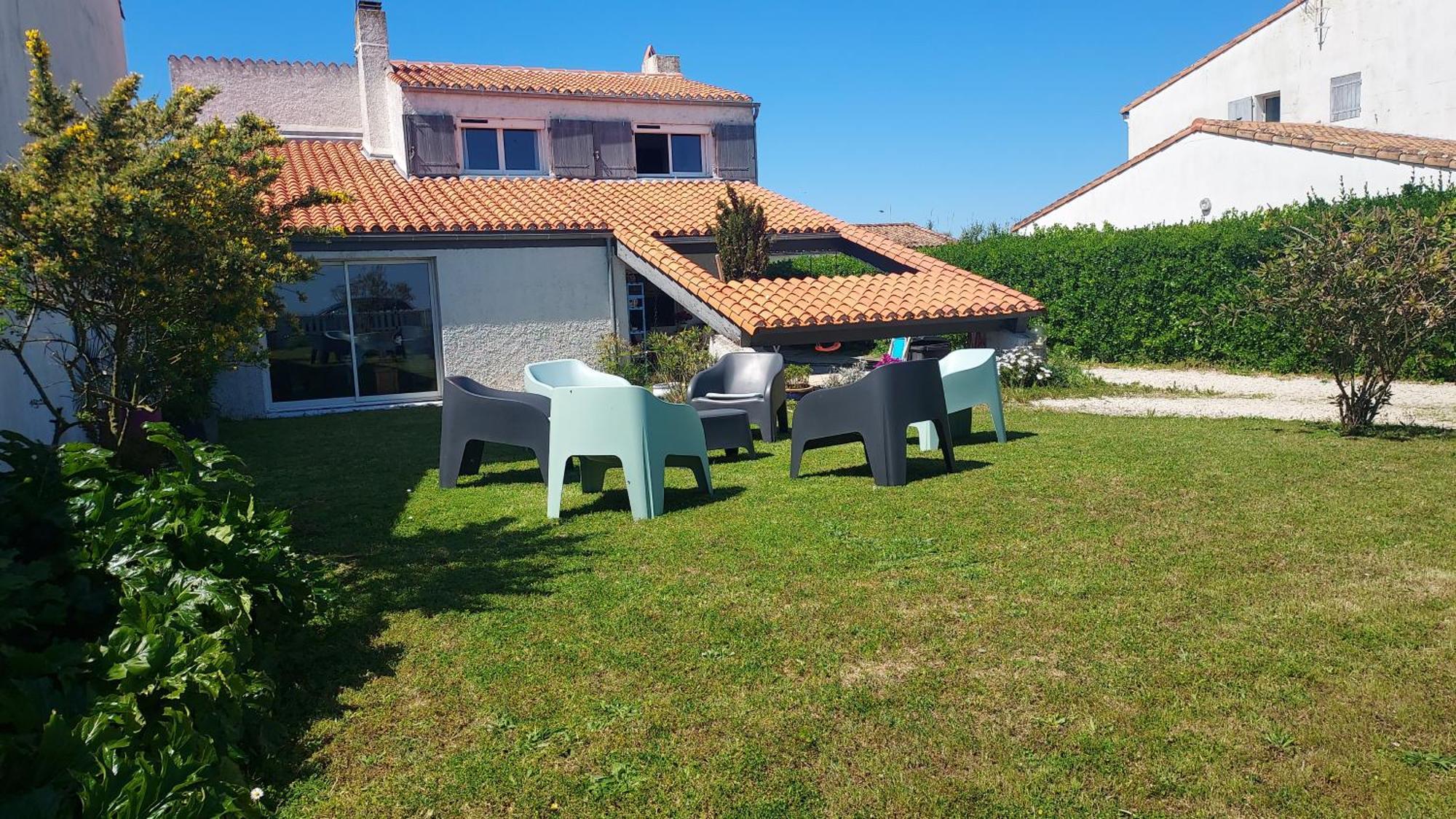Maison Face A La Mer Rivedoux-Plage Luaran gambar